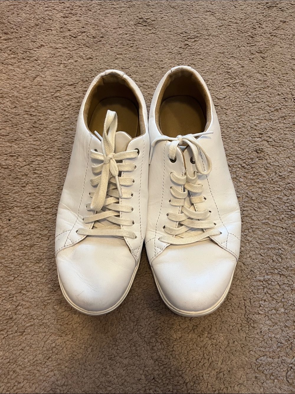 Cole Haan White Leather Women's Sneakers